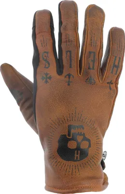 Produktbild von Helstons Kustom Winter Motorradhandschuhe, karamell, 12