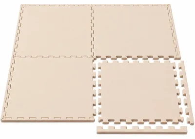 Productafbeelding van 4-delige speelmat, kinderpuzzelmat, kruipmat, vloermat, kinderkamer. (50x50 cm)