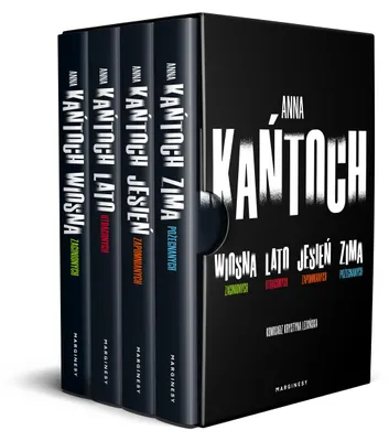 Image de Krystyna Lesińska. 1-4. Pakiet Anna Kańtoch: Wiosna zaginionych/ Lato utraconych / Jesień zapomnianych / Zima pożegnanych