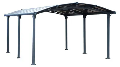 Produktbild von Palram - Canopia Aluminium Pavillon Tucson 5000 Anthrazit 507x359x242 cm