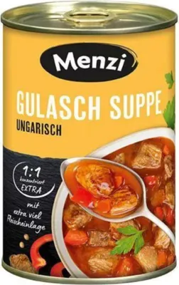 Produktbild von Menzi Gulasch Suppe ungarisch 1:1 extra, 400ml
