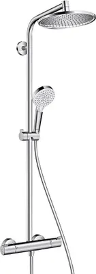 Obrázok produktu pre Sprchový systém Crometta S Showerpipe 240, 103,4 cm, chróm, BEZ BATÉRIE
