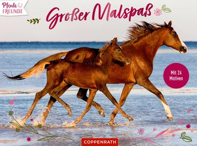 Produktbild von Großer Malspaß für Pferdefreunde