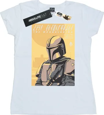 Produktbild von Star Wars - "The Mandalorian" T-Shirt für Damen BI42903 (M) (Weiß)