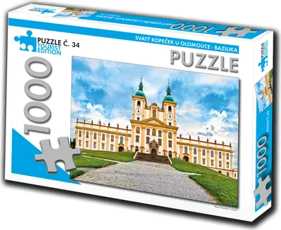 Obrázok produktu pre PUZZLE TOURIST č. 34 - Svatý Kopeček u Olomouce - Basilika 1000 Teile