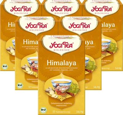 Produktbild von 6 x  YOGI TEA Himalaya | 6 x 34g