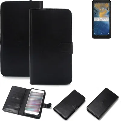 Produktbild von K-S-Trade Handyhülle Schutzhülle kompatibel mit ZTE Blade A31 Lite Handy Schutz Hülle Handyhülle Bumper schwarz 1x