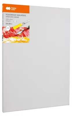 Produktbild von Happy Color Podobrazie malarskie bawełniane 13 x 18 cm 330 gsm
