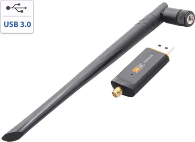 Obrázok produktu pre BRAINZAP 1200 Mbps USB 3.0 dvojpásmový WIFI WLAN adaptér 802.11ac/b/g/n 2,4/5,8 Ghz