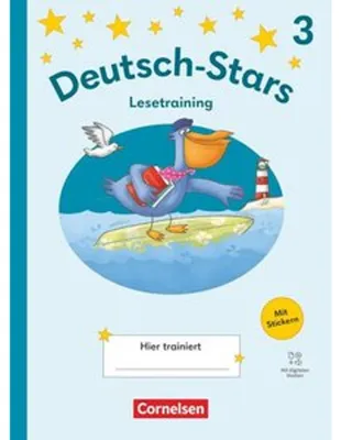 Produktbild von Deutsch-Stars 3. Schuljahr - Lesetraining Ausgabe 2025 - Übungsheft