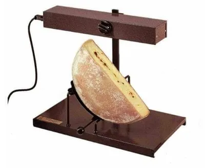 Image de Appareil à raclette traditionnel 1/2 meule - Bron Coucke - RACL01 - alpage