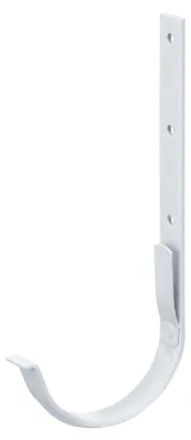 Produktbild von INEFA Dachrinnenhalter halbrund, Stahl NW150 / 150mm, Weiß Rinnenhalter, Dachrinnenzubehör, einfache Steckmontage, Germany