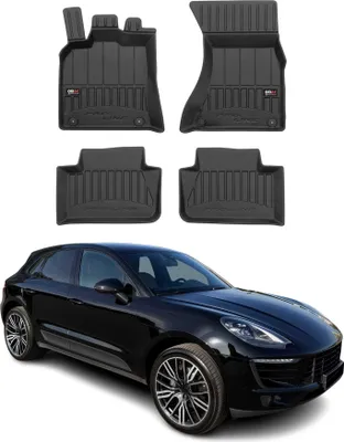 Produktbild von 2014-2024 Porsche Macan 95B Fußmatten TPE Schwarz 4 tlg