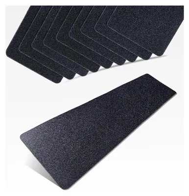 Produktbild von Rutschfeste Stufenmatten 15cm x 60cm, Selbstklebende Antirutschstreifen für Treppen - 10er Pack