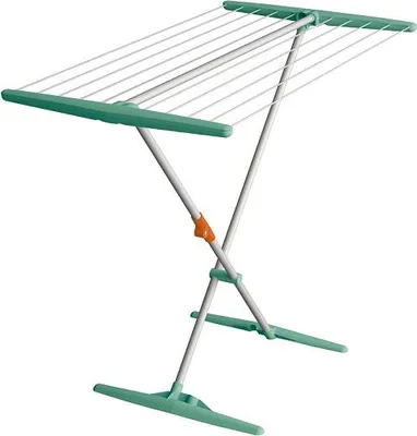 Immagine prodotto di Juwel Superdry Basic Wäscheständer Trockenlänge 11 m, Wäschetrockner mint Alu