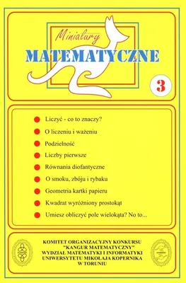Productafbeelding van Miniatury matematyczne 3