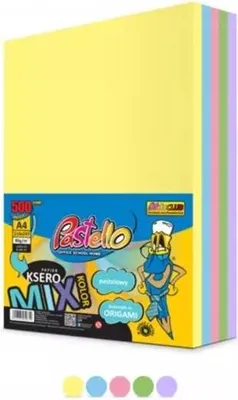 Immagine prodotto di Carta Xerox A4 80g 5 colori 500 fogli pastello
