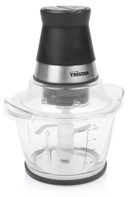 Productafbeelding van TRISTAR Elektrische hakmolen, 400W, 1 liter inhoud