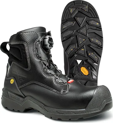 Produktbild von Jalas Sicherheitsstiefel 1358 HEAVY DUTY S3 BOA EN ISO 20345:2011 S3, HI, CI, AN, HRO, SRC schwarz Größe 45