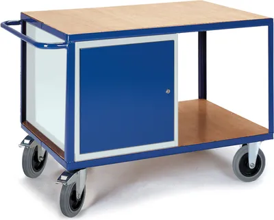 Produktbild von Rollcart Großer Werkstattwagen mit Stahlschrank 1200x800mm