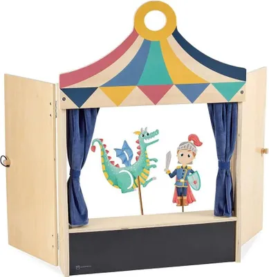 Produktbild von Eurekakids Multifunktionales Tisch-schattentheater Mehrfarbig  Mehrfarbig One Size