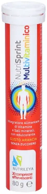 Immagine prodotto di Nutrisprint Multivitaminico 20 Compresse Effervescenti 80 G Senza Zucchero