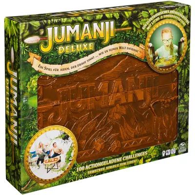 Immagine prodotto di Spin Master Games Jumanji, il gioco per famiglie ricco di azione, versione deluxe Famiglia (52.04)