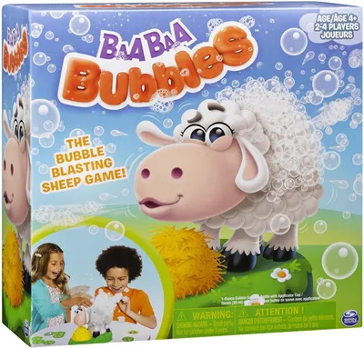 Produktbild von Games Baa Baa Bubbles - Seifenblasen - Spiel für die ganze Familie, Kartenspiel, Glücksspiel, 3 Jahr(e)