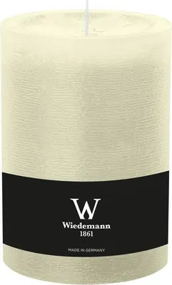 Produktbild von INNA-Glas Votivkerze Aurora, Elfenbein, 14cm, Ø 9,8cm, 100h -  Germany - Stumpenkerze