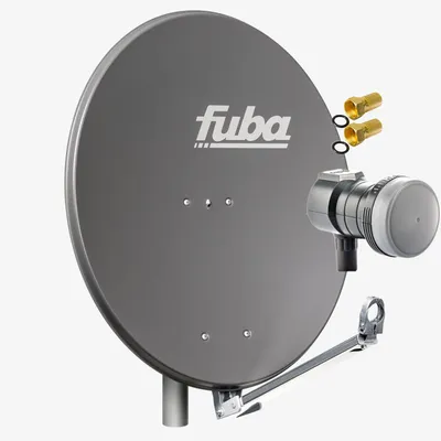 Produktbild von Fuba DAL 801 A Sat Satelliten Anlage Schüssel Single LNB DEK 117 1 Teilnehmer