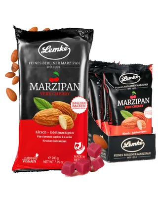 Obrázok produktu pre Lemke-Feines Berlin Marcipán; veľmi višňový 14 x 200g