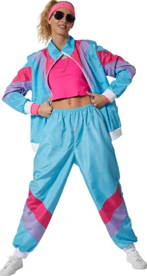 Produktbild von dressforfun® Damenkostüm Retro 80er 90er Jahre Jogginganzug Set