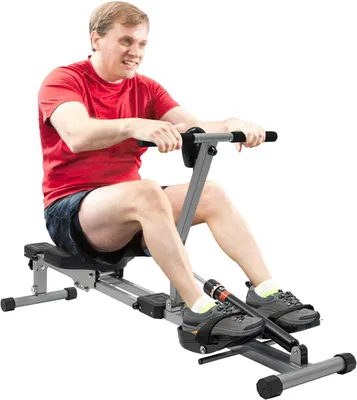 Produktbild von Rudergerät – Heimtrainer – Kardio-Gerät – Klappbar – 12 Widerstandsstufen – LED-Display