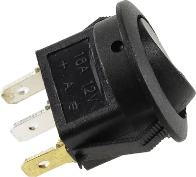 Produktbild von ChiliTec 21586 12V Schalter mit roter LED EIN / AUS, 16A, Ø 20mm Einbau