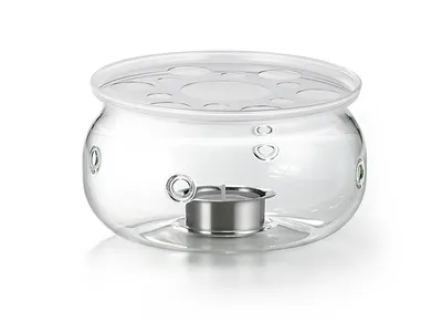 Produktbild von Trendglas Jena Stövchen Merkur aus Glas, hitzebeständig, Höhe 8,2 cm, Ø 14,5 cm