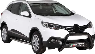Produktbild von Frontbügel Frontschutzbügel für Renault Kadjar 2015-2018 ø76mm Stahl Schwarz