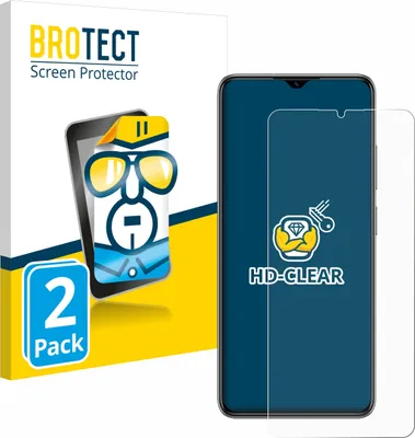 Produktbild von 2x Für ZTE Blade A73 5G Schutzfolie BROTECT Displayschutz Display Schutz Folie Klar Transparent
