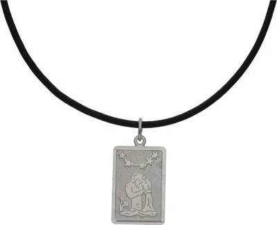 Produktbild von JuwelmaLux Sternzeichen Anhänger mit Lederkette 925 Silber Wassermann JL14-05-0047