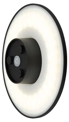 Image de Applique murale LED, éclairage extérieur, IP44, CCT, D 25,2 cm