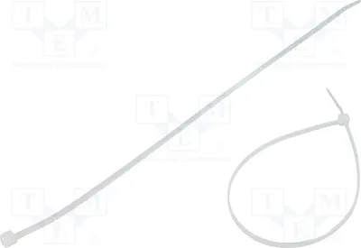 Produktbild von 100x Kabelbinder W: 3,6mm L: 280mm natürlich FIX-S-3.6X280/N Kabelbinder 177N