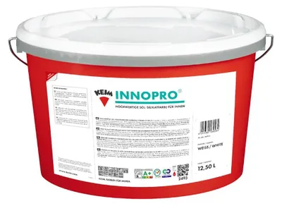 Produktbild von KEIM Innopro hochwertige Sol-Silikatfarbe Innenfarbe G4 – stumpfmatt 12,5 L