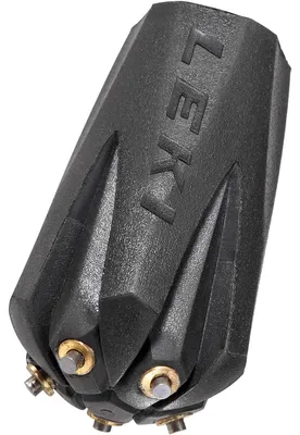 Productafbeelding van Rubberen dop wandelstok - Trekkingstok pad met hardmetalen pinnen en geluidsarm inzetstuk