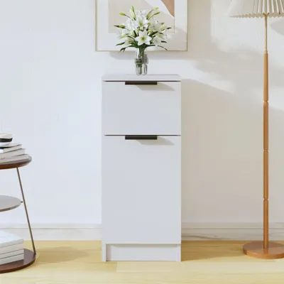 Obrázek produktu pro vidaXL Příborník bílý 30x30x70 cm Materiál dřeva