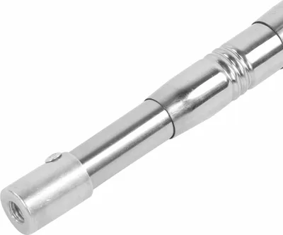 Produktbild von 3-teiliger Teleskop-Angelkescher mit Griff aus Edelstahl, verstärkter Angelkescher