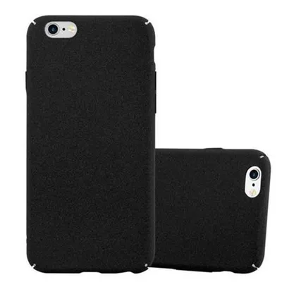 Immagine prodotto di Cadorabo custodia protettiva per Apple iPhone 6 PLUS / 6S PLUS custodia in nero Custodia rigida per telefono cellulare cover