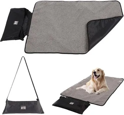 Image de Couverture imperméable pour animaux - Couverture pour chats et chiens - 100 x 70 cm