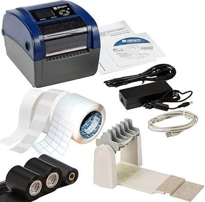 Produktbild von Brady Corporation Brady BBP12 - D2 - Direkt Wärme/Wärmeübertragung - 300 x 300 DPI - 101,6 mm/sek - Kabelgebunden - Schwarz - Blau