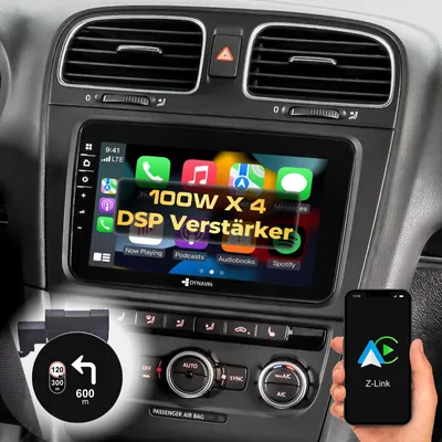 Produktbild von 8 Zoll Android Autoradio Navi für VW Passat Golf Polo Tiguan Skoda Wireless Carplay Android Auto Head-up Display DAB+