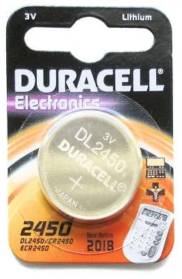 Obrázek produktu pro Duracell Electronics 2450 - Batterie CR2430 - Li