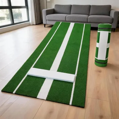 Immagine prodotto di Tappetino per l'allenamento, superficie antiscivolo, design portatile, colore verde
